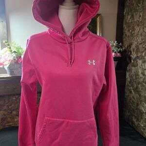 Under Armour Women's Bright Pink Hoodie